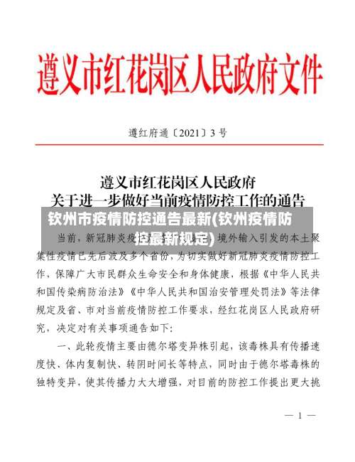 钦州市疫情防控通告最新(钦州疫情防控最新规定)-第2张图片