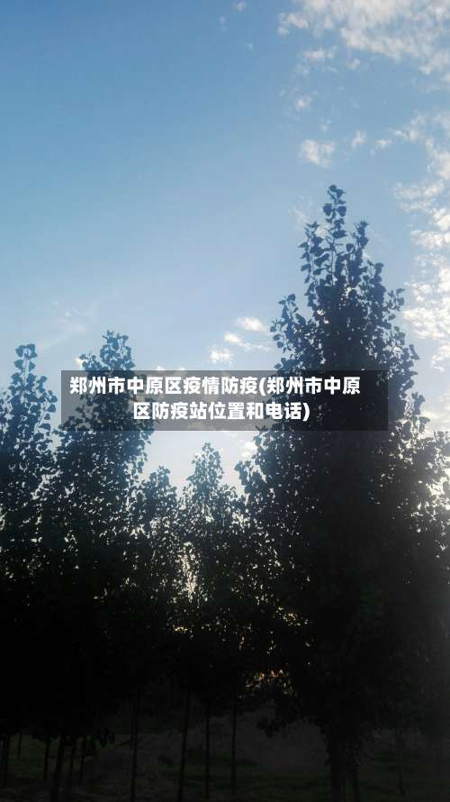 郑州市中原区疫情防疫(郑州市中原区防疫站位置和电话)-第2张图片