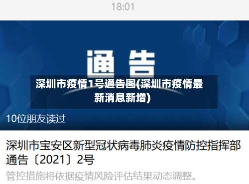 深圳市疫情1号通告图(深圳市疫情最新消息新增)-第1张图片