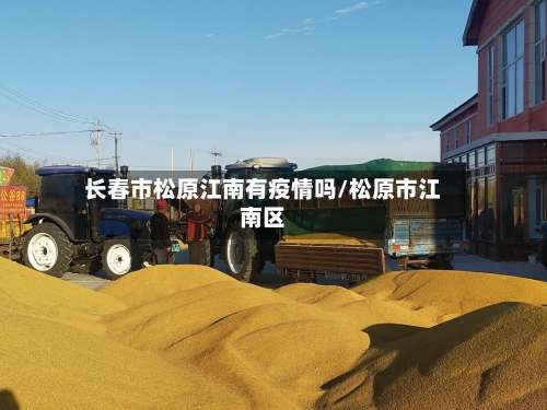 长春市松原江南有疫情吗/松原市江南区-第2张图片